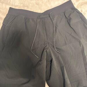 Men's Black Drawstring Shorts